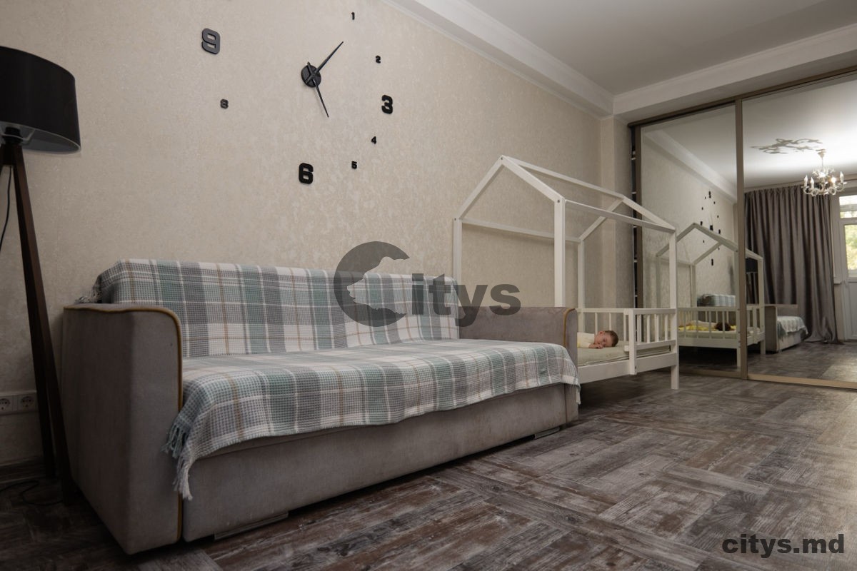 Apartament cu 1 cameră, 42m², Chișinău, Râșcani, str. Florilor photo 6