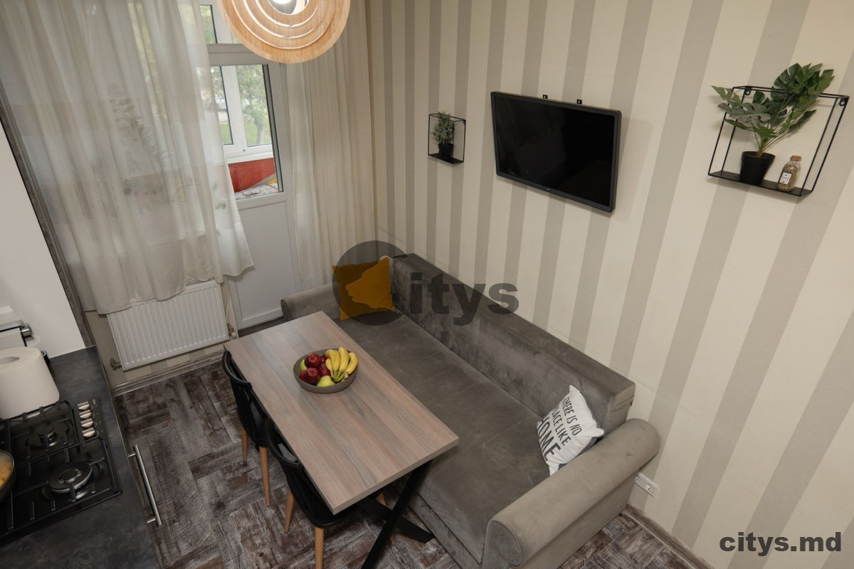 Apartament cu 1 cameră, 42m², Chișinău, Râșcani, str. Florilor photo 2