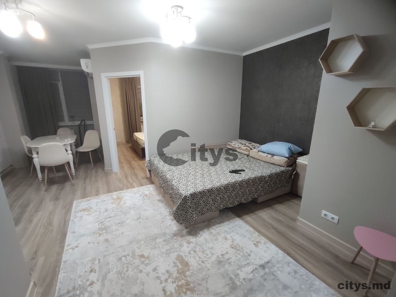 Chirie-Apartament cu 1 cameră, 51m², Chișinău, Botanica, str. Grenoble photo 3