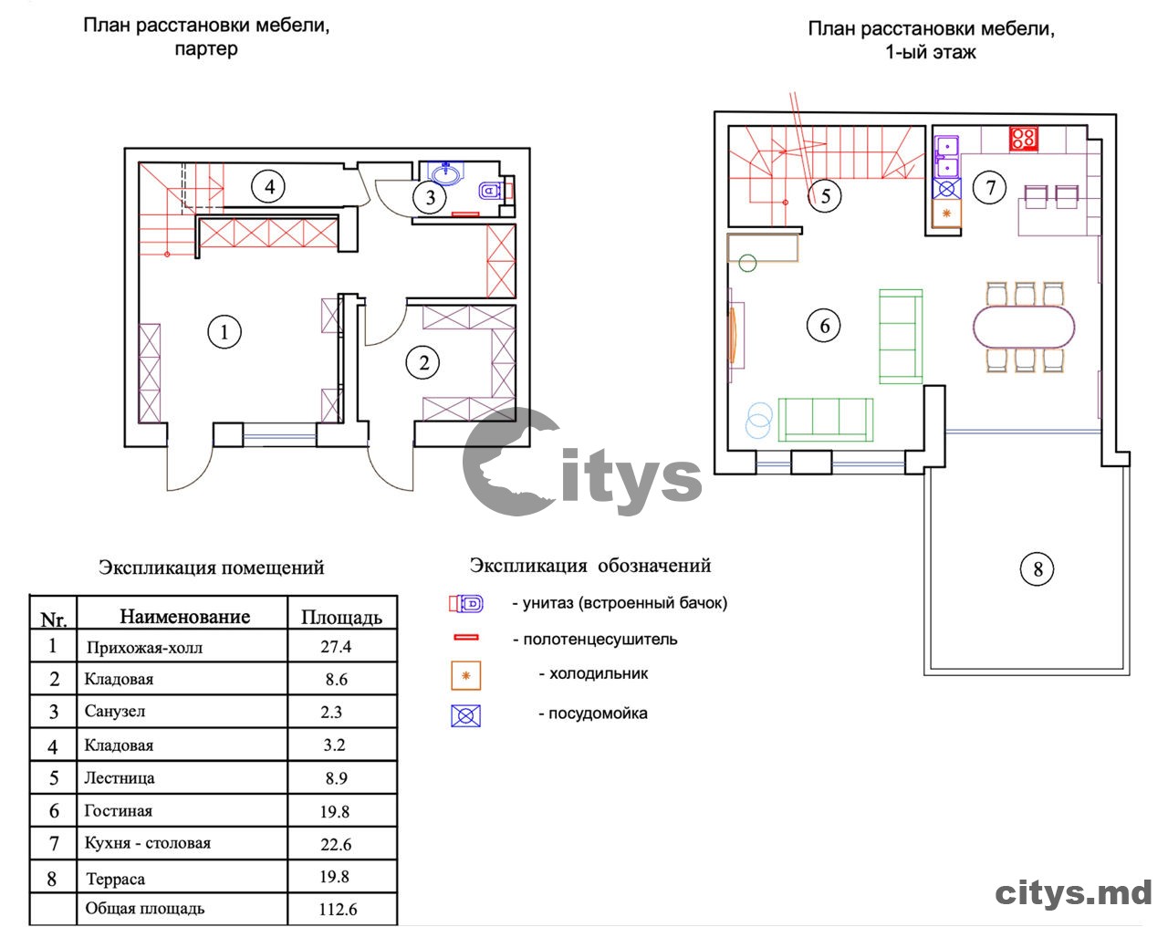 Duplex - Townhouse 250m², Chișinău, Ciocana, str. Bucovinei photo 18
