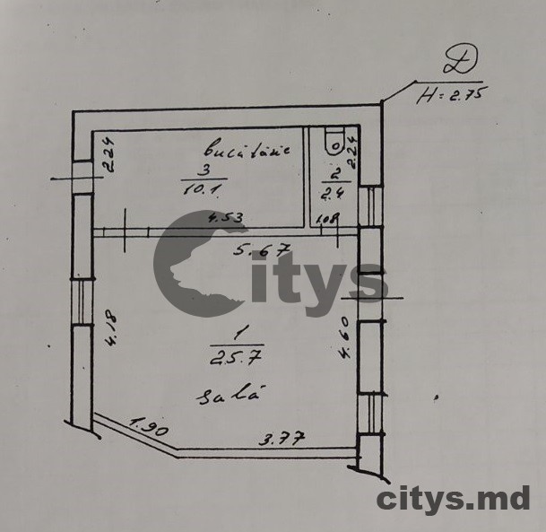 Comercial, 38.2 m², Armeneasca photo 4