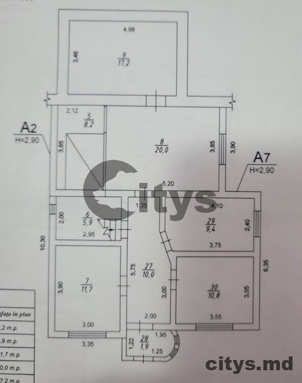 Casă cu 2 nivele, 95m², Гурие Гросу photo 10