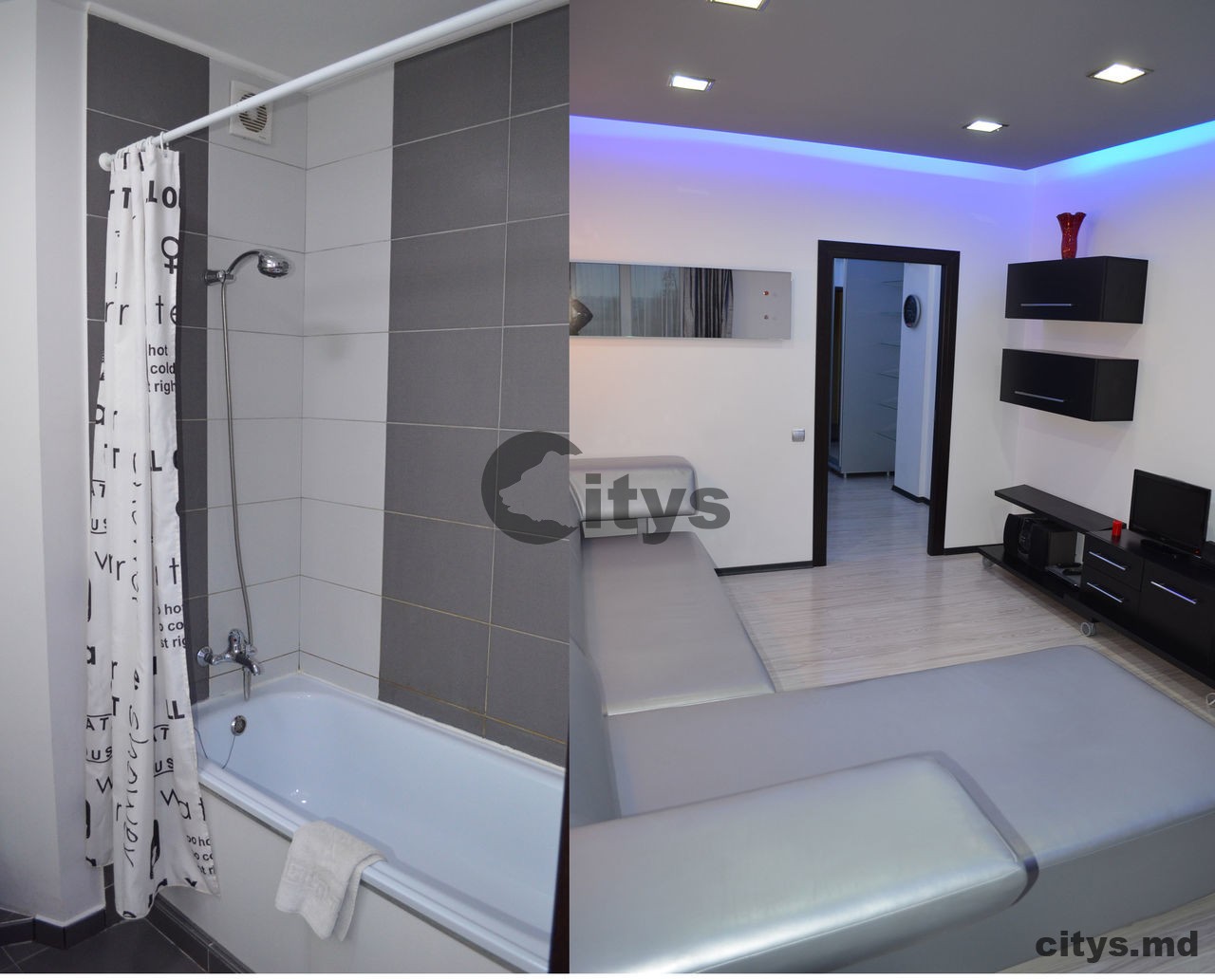 Chirie-Apartament cu 2 camere, 65m²,Chisinau, Buiucani, Paris photo 2