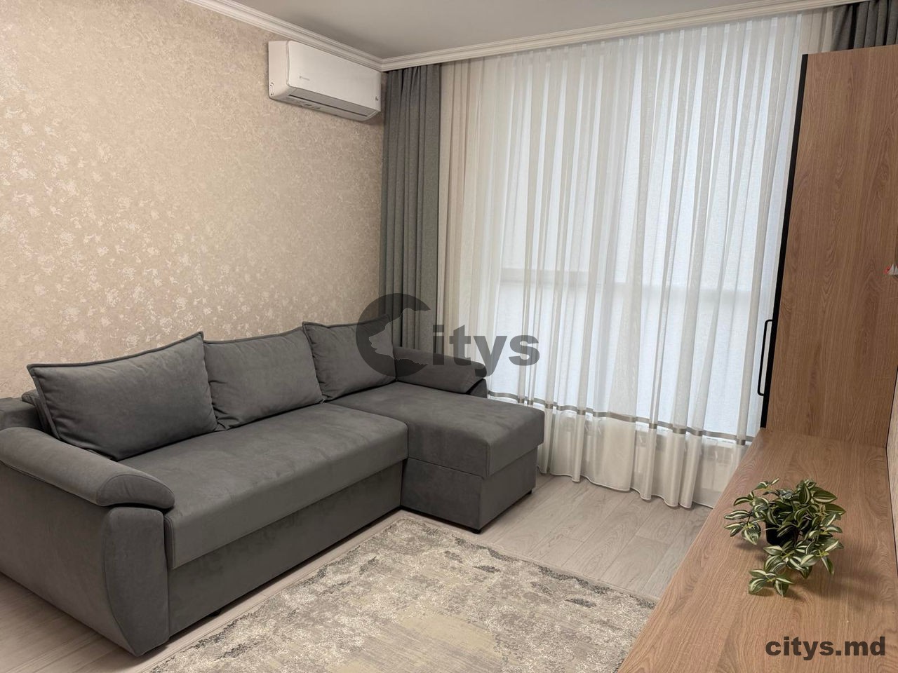Chirie-2-х комнатная квартира, 65м², Корнешть photo 6