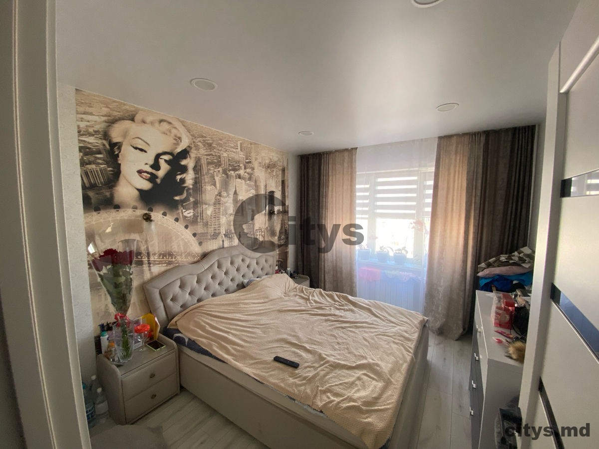 2-х комнатная квартира, 50м², Botanica,Cuza Vodă photo 2