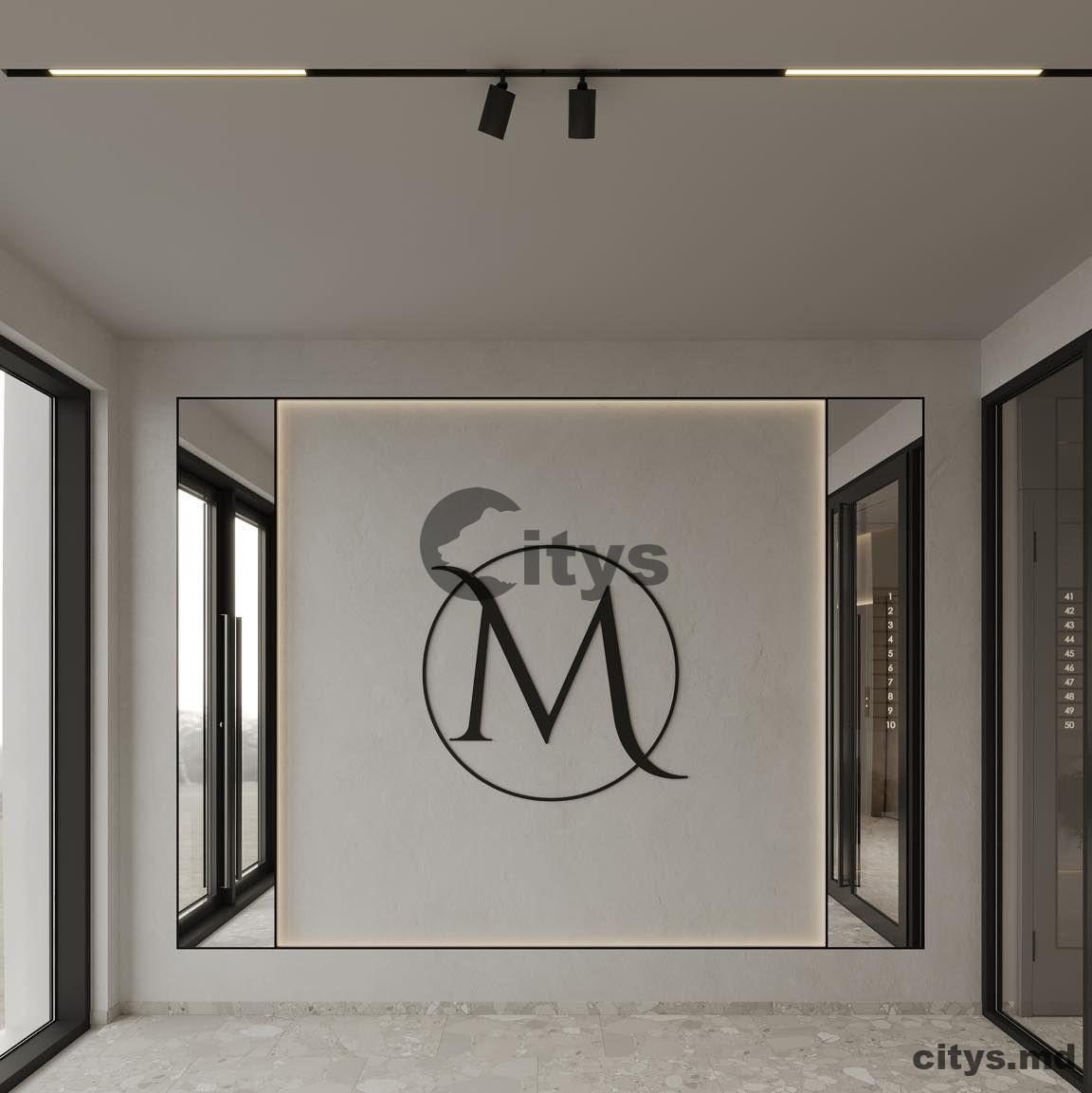 1 комнатная квартира, 51м², Durleşti, Cartuşa photo 7 - citys.md 1 комнатная квартира, 51м², Durleşti, Cartuşa photo 6