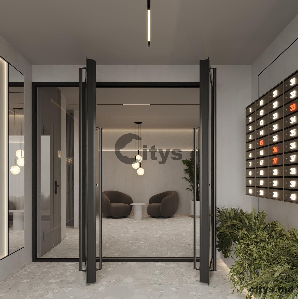 1 комнатная квартира, 51м², Durleşti, Cartuşa photo 8 - citys.md 1 комнатная квартира, 51м², Durleşti, Cartuşa photo 7