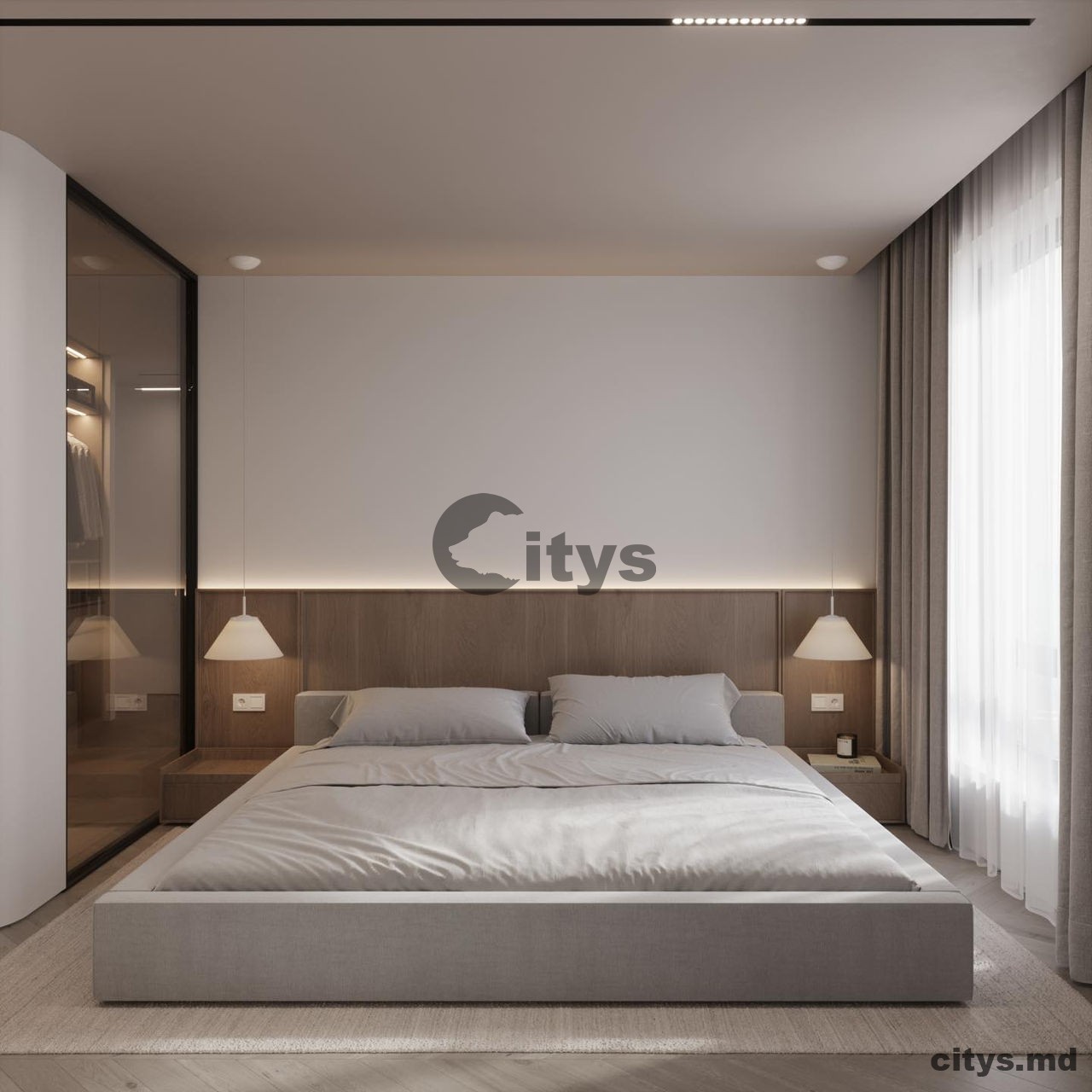 1 комнатная квартира, 51м², Durleşti, Cartuşa photo 1 - citys.md 1 комнатная квартира, 51м², Durleşti, Cartuşa photo 0