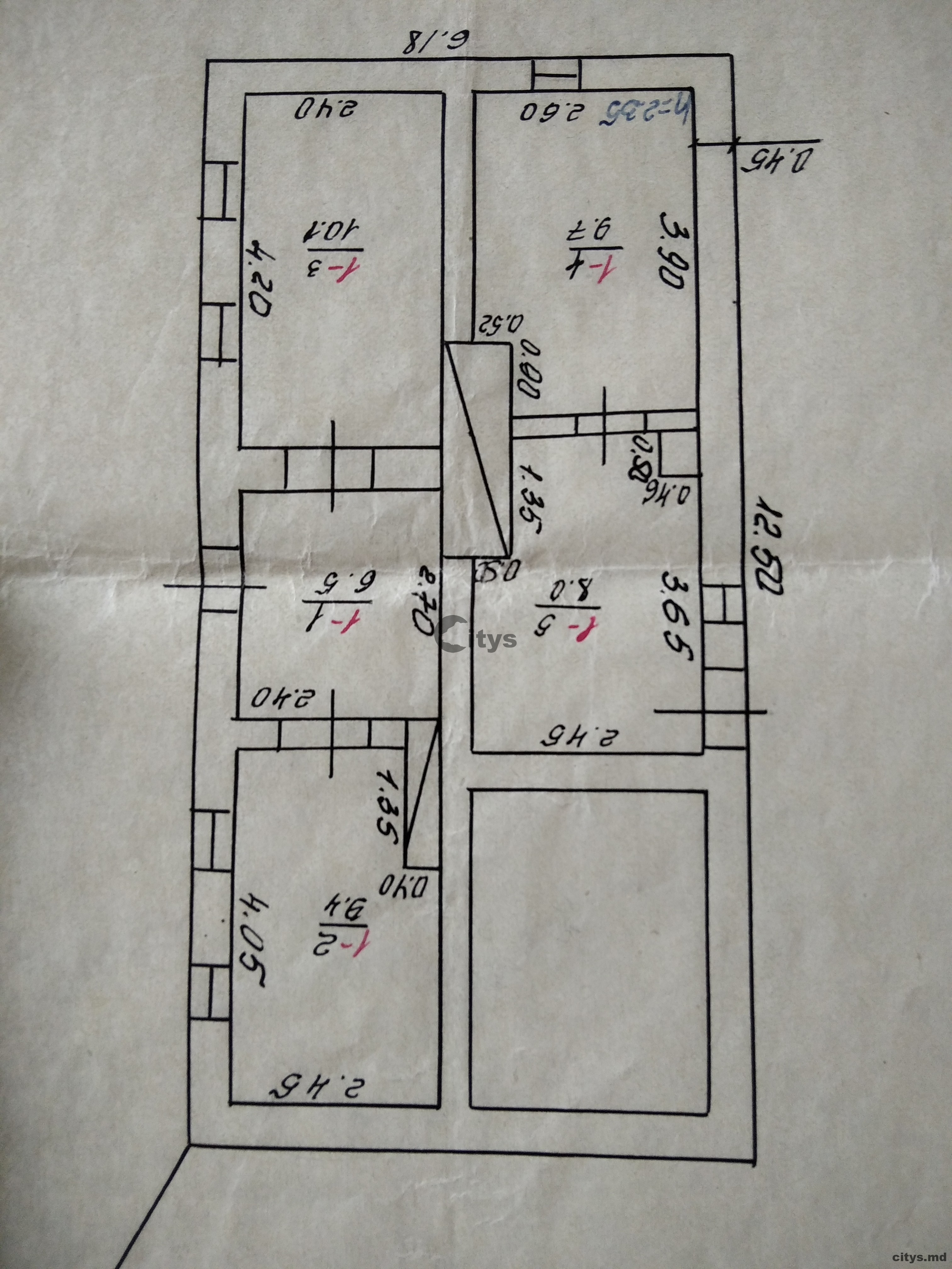 Casă cu un nivel, 70m², L photo 0