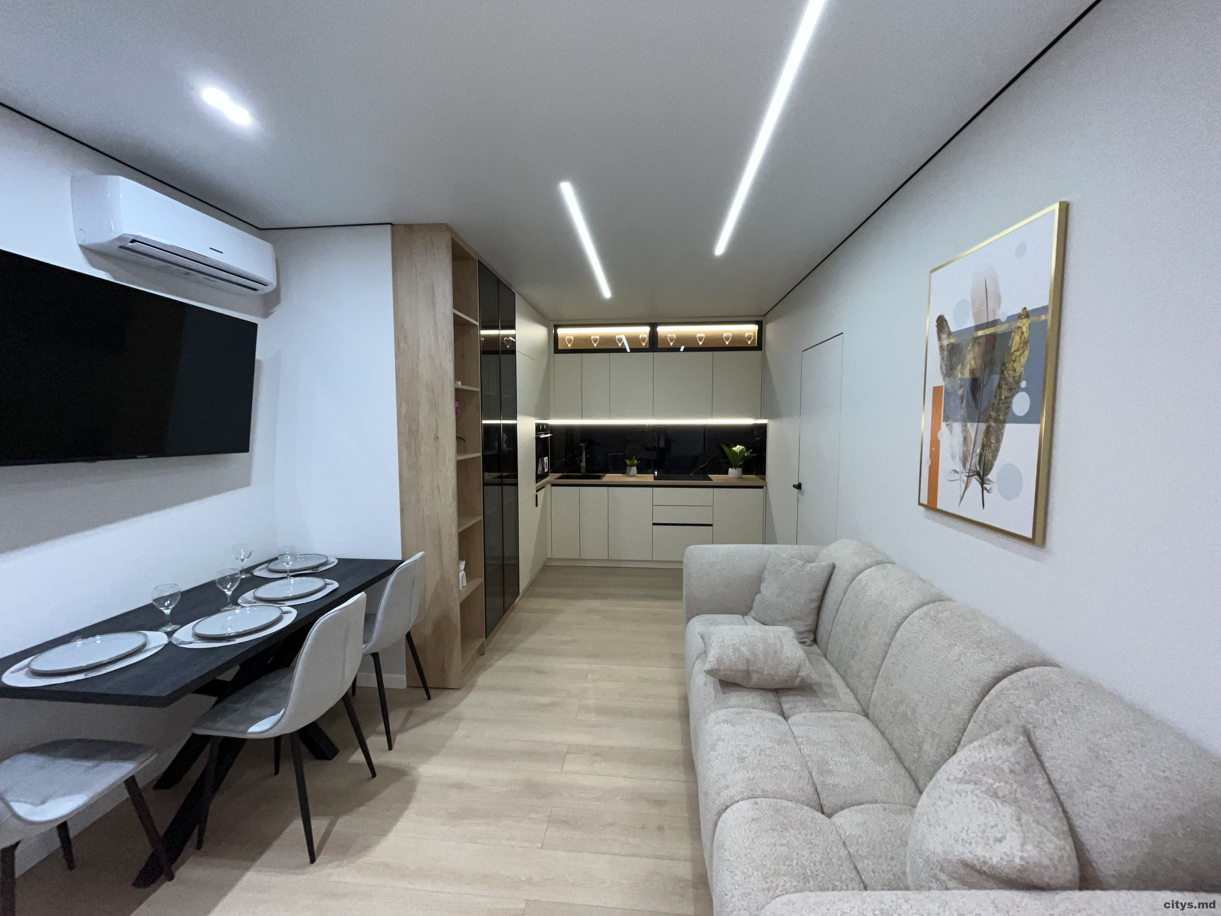 Apartament cu 3 camere, 71m², Buiucani, Ioana Radu photo 3 - citys.md Apartament cu 3 camere, 71m², Buiucani, Ioana Radu photo 2