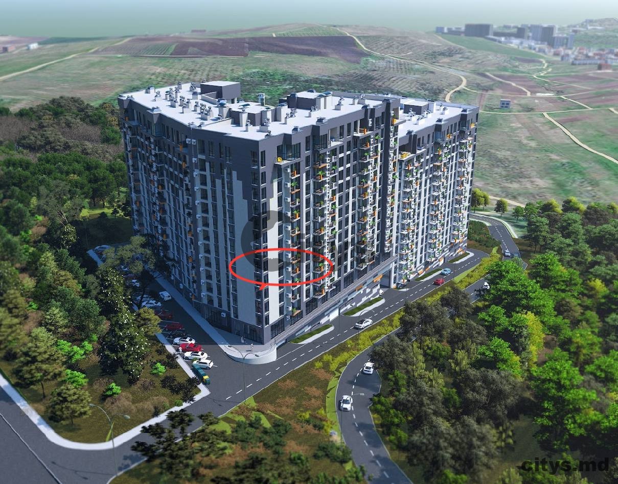 3-х комнатная квартира, 87м², Strada Grenoble photo 4 - citys.md 3-х комнатная квартира, 87м², Strada Grenoble photo 3