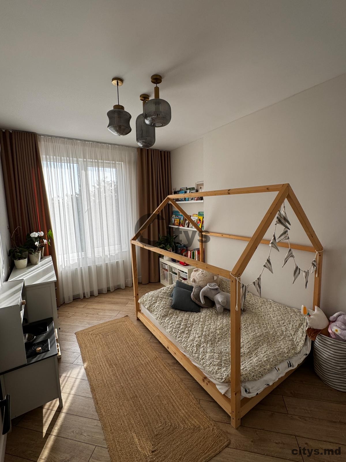 Apartament cu 3 camere, 70m², Buiucani, Liviu Deleanu photo 7