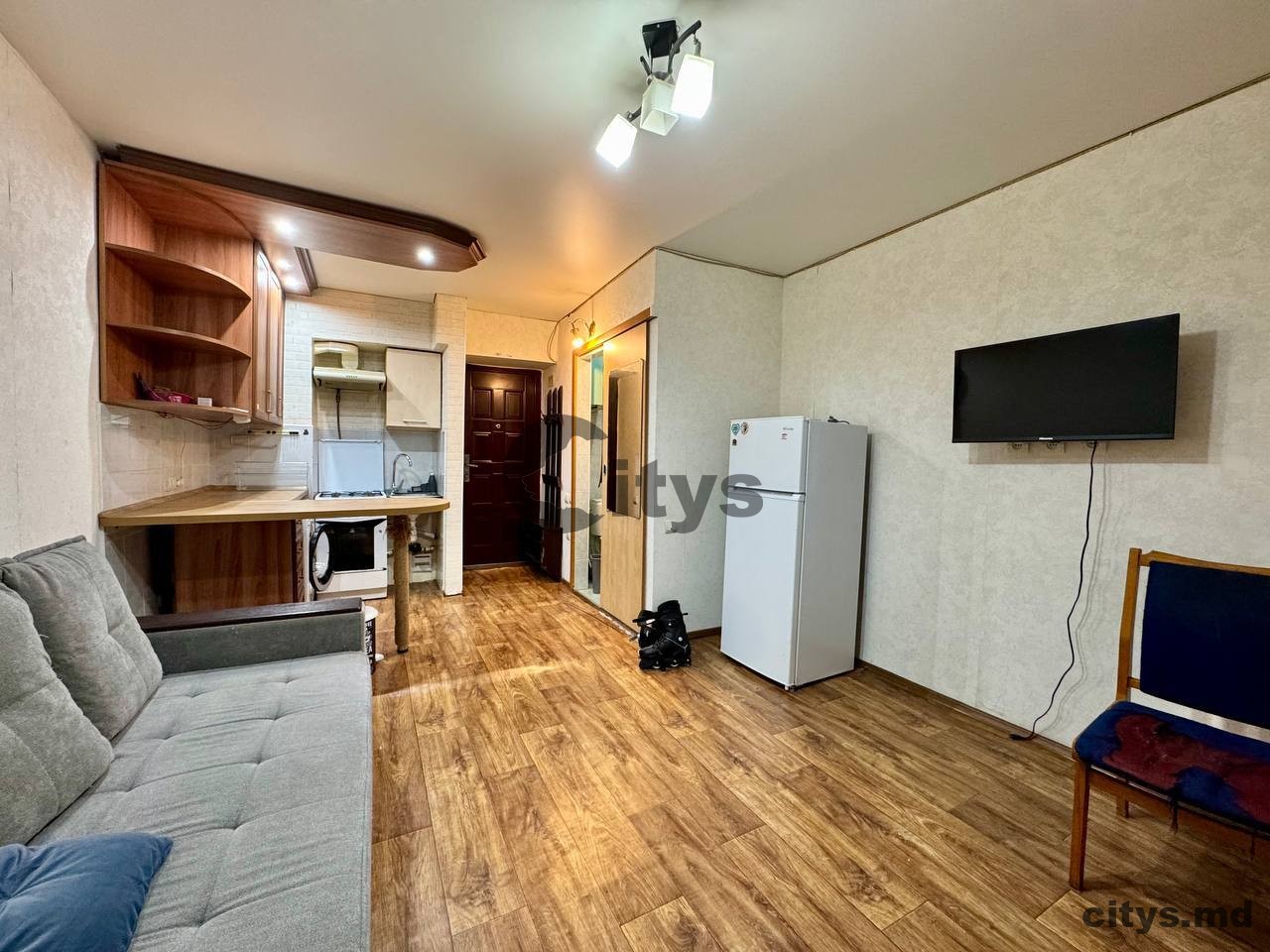 Garsonieră, 21m², Nicolae Titulescu photo 4 - citys.md Garsonieră, 21m², Nicolae Titulescu photo 3