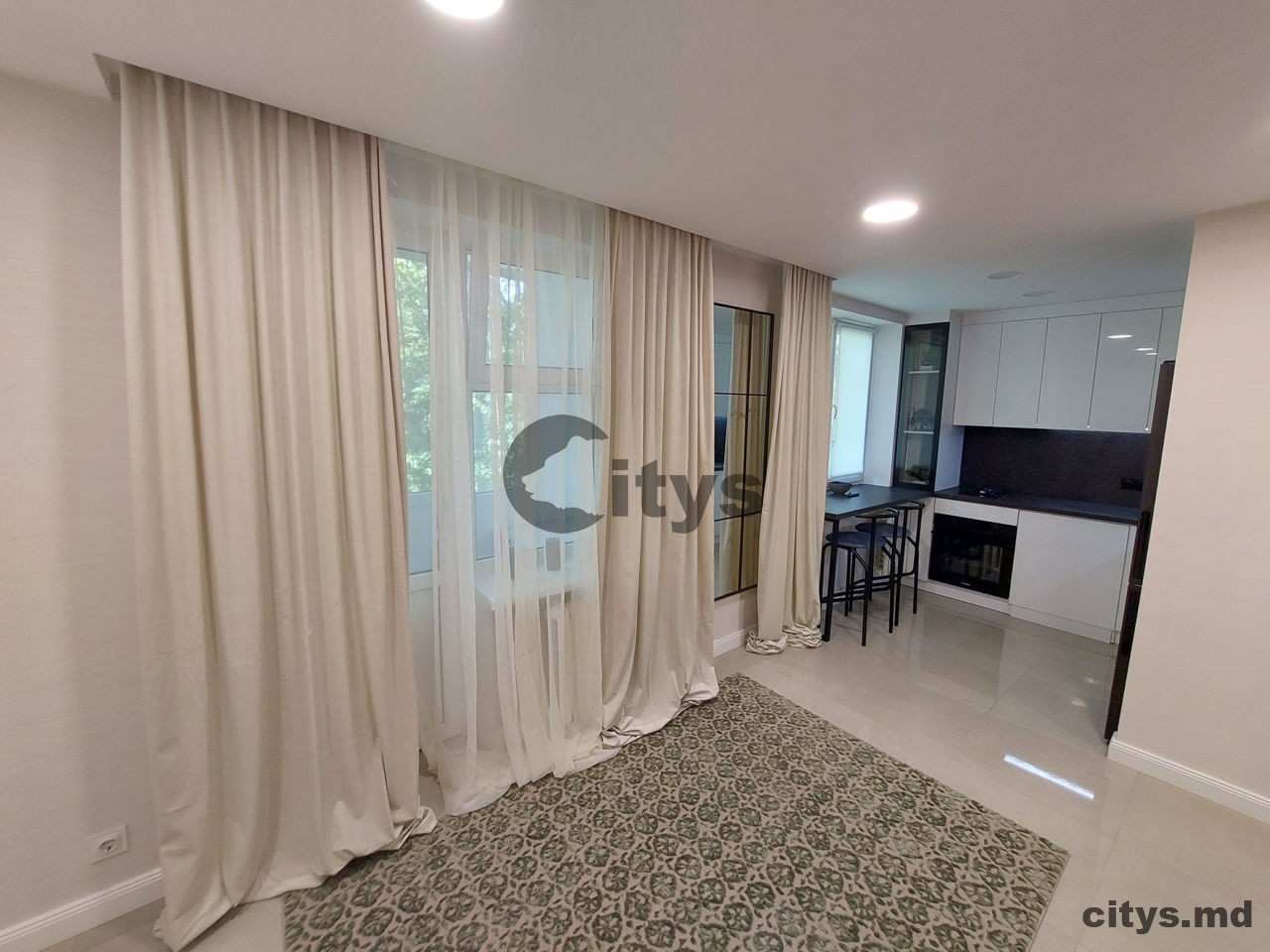 1 комнатная квартира, 40м², Ботаника, Dacia photo 1 - citys.md 1 комнатная квартира, 40м², Ботаника, Dacia photo 0