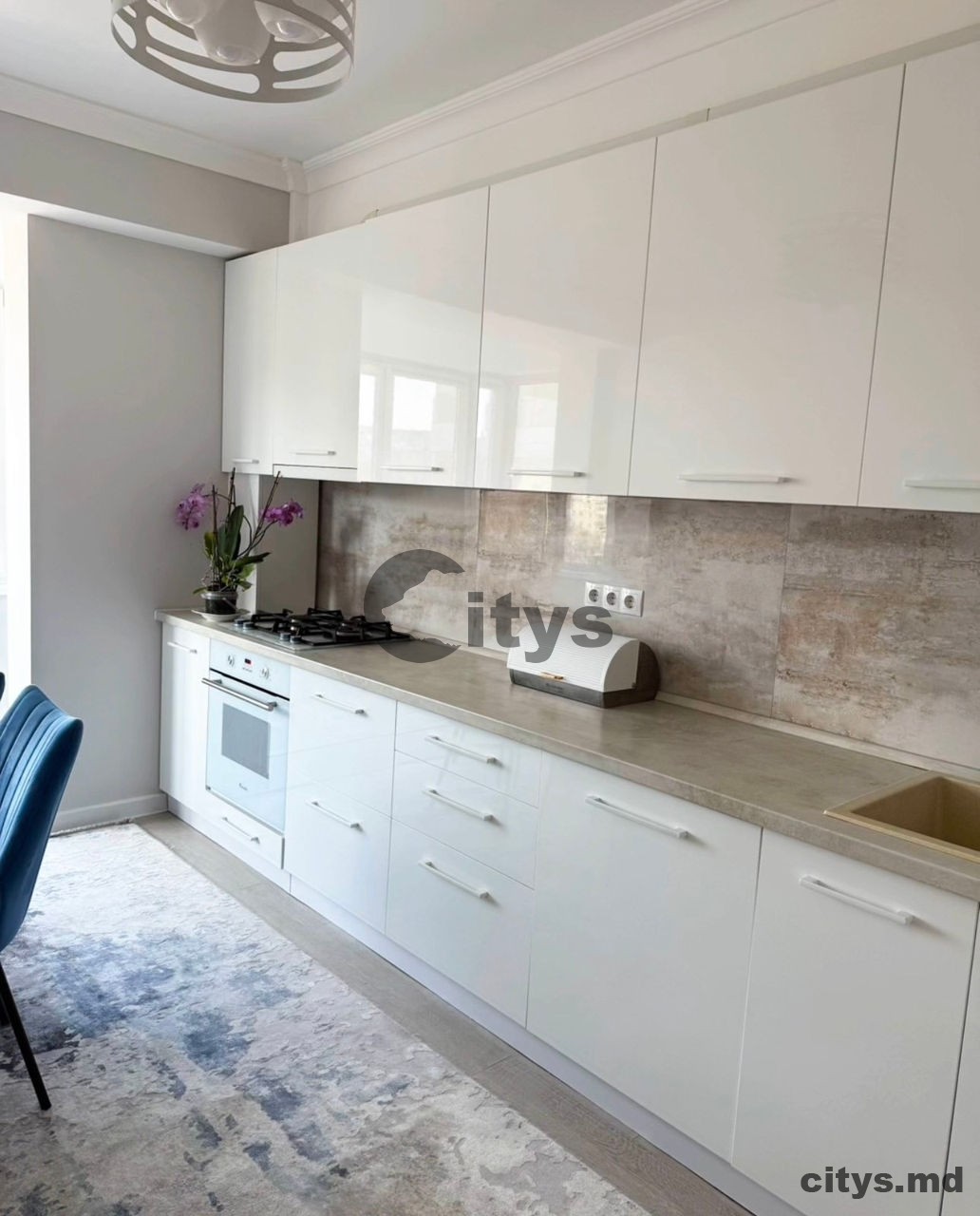 chirie-2-х комнатная квартира, Botanica 75м², VALEA CRUCII photo 3