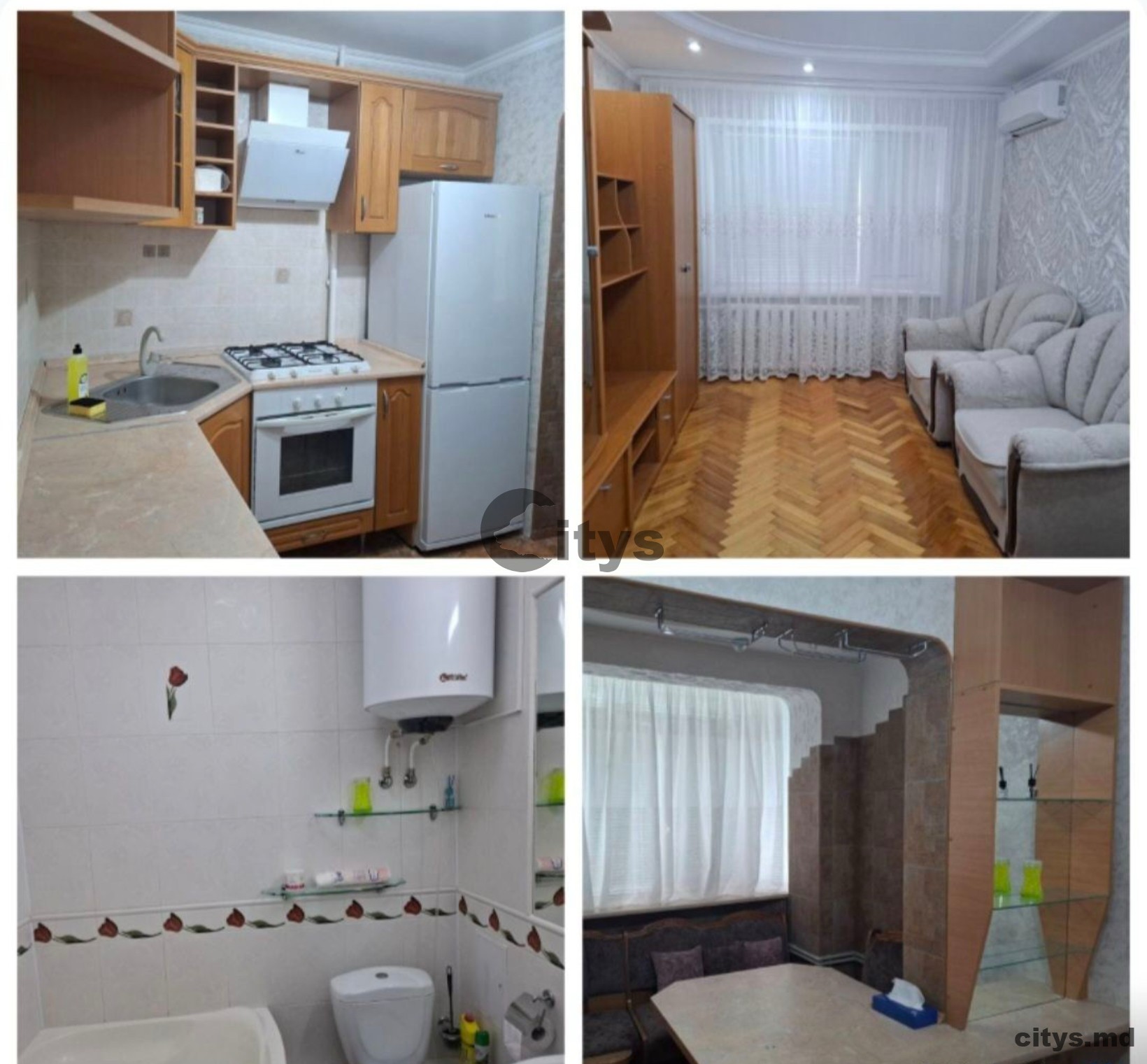 Chirie-Apartament cu 2 camere, 35m²,Botanica, Cuza Vodă photo 13 - citys.md Chirie-Apartament cu 2 camere, 35m²,Botanica, Cuza Vodă photo 12