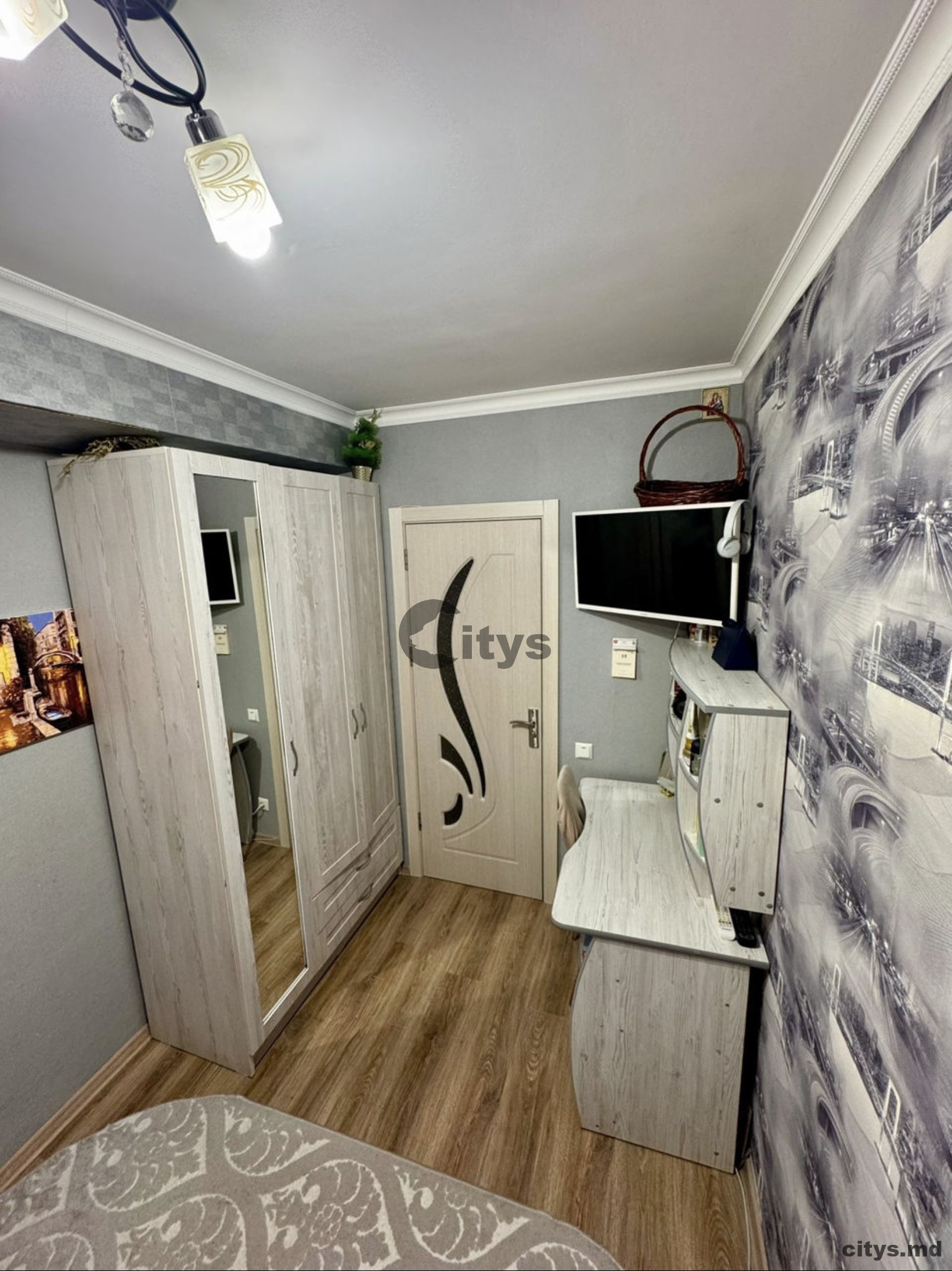 Se vinde-Apartament cu 2 camere, 38m², Telecentru,Ialoveni photo 8 - citys.md Se vinde-Apartament cu 2 camere, 38m², Telecentru,Ialoveni photo 7