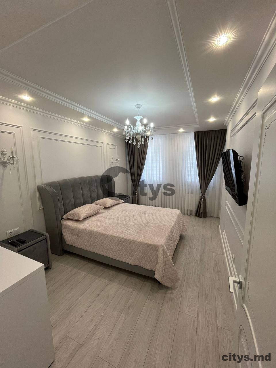 chirie-Apartament cu 2 camere, Centru 87m², str. Alexandr Pușkin photo 4