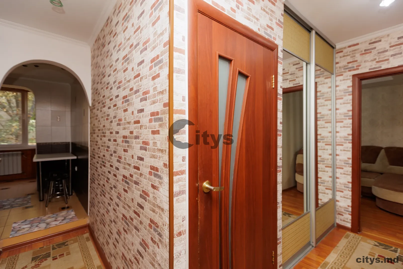 Apartament cu 2 camere, 45m², Trandafirilor photo 8 - citys.md Apartament cu 2 camere, 45m², Trandafirilor photo 7