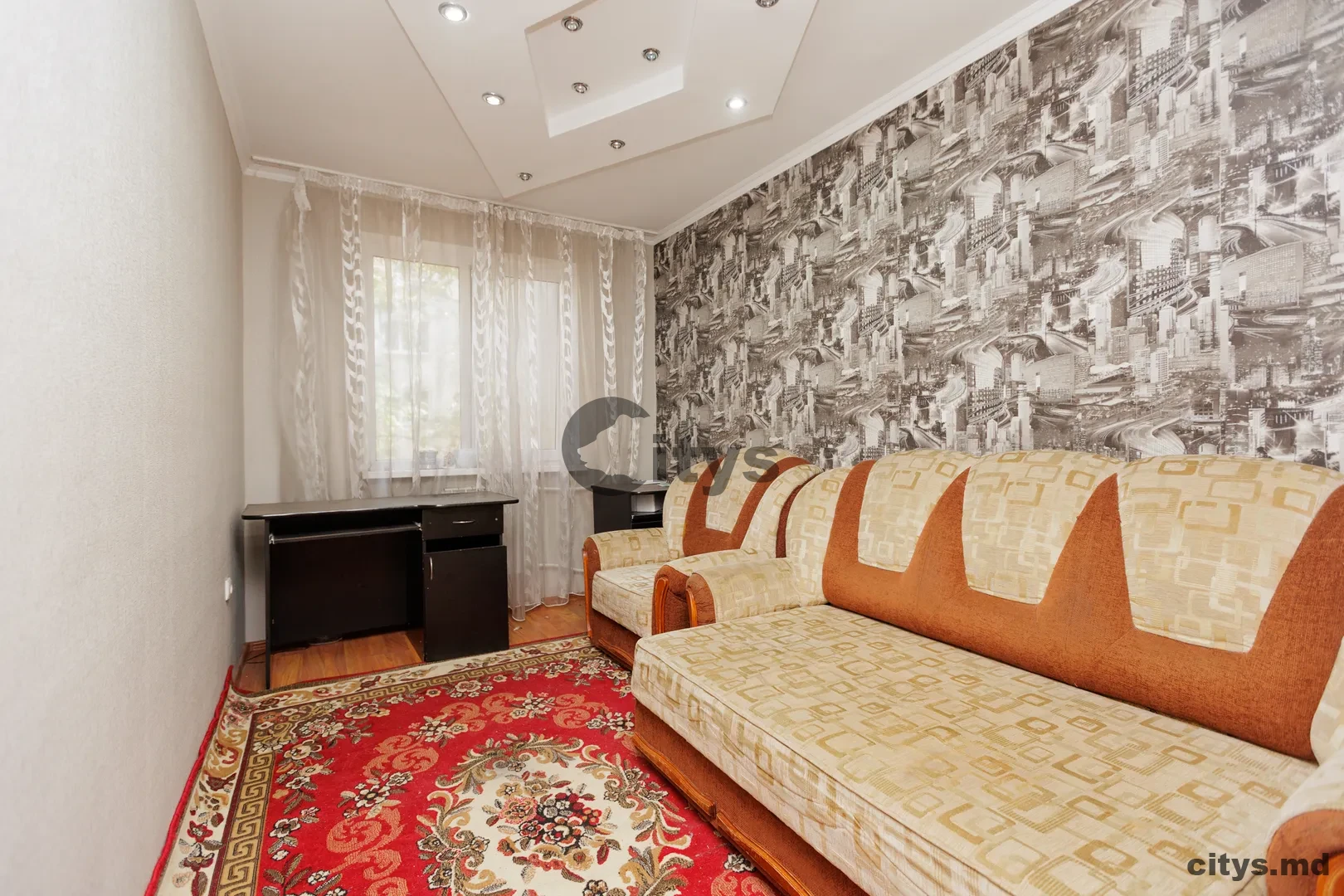 Apartament cu 2 camere, 45m², Trandafirilor photo 3 - citys.md Apartament cu 2 camere, 45m², Trandafirilor photo 2