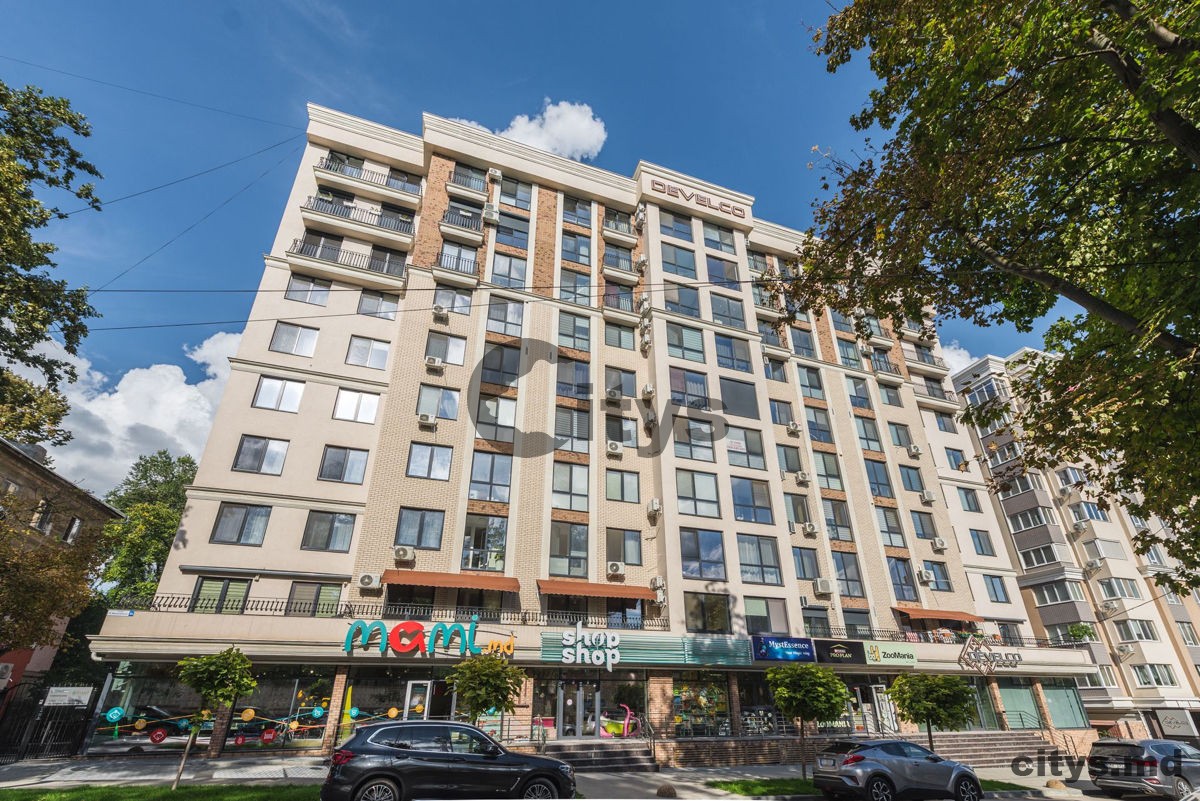 Apartament cu 1 cameră, 45m², Buiucani, Grigore Alexandrescu photo 1 - citys.md Apartament cu 1 cameră, 45m², Buiucani, Grigore Alexandrescu photo 0