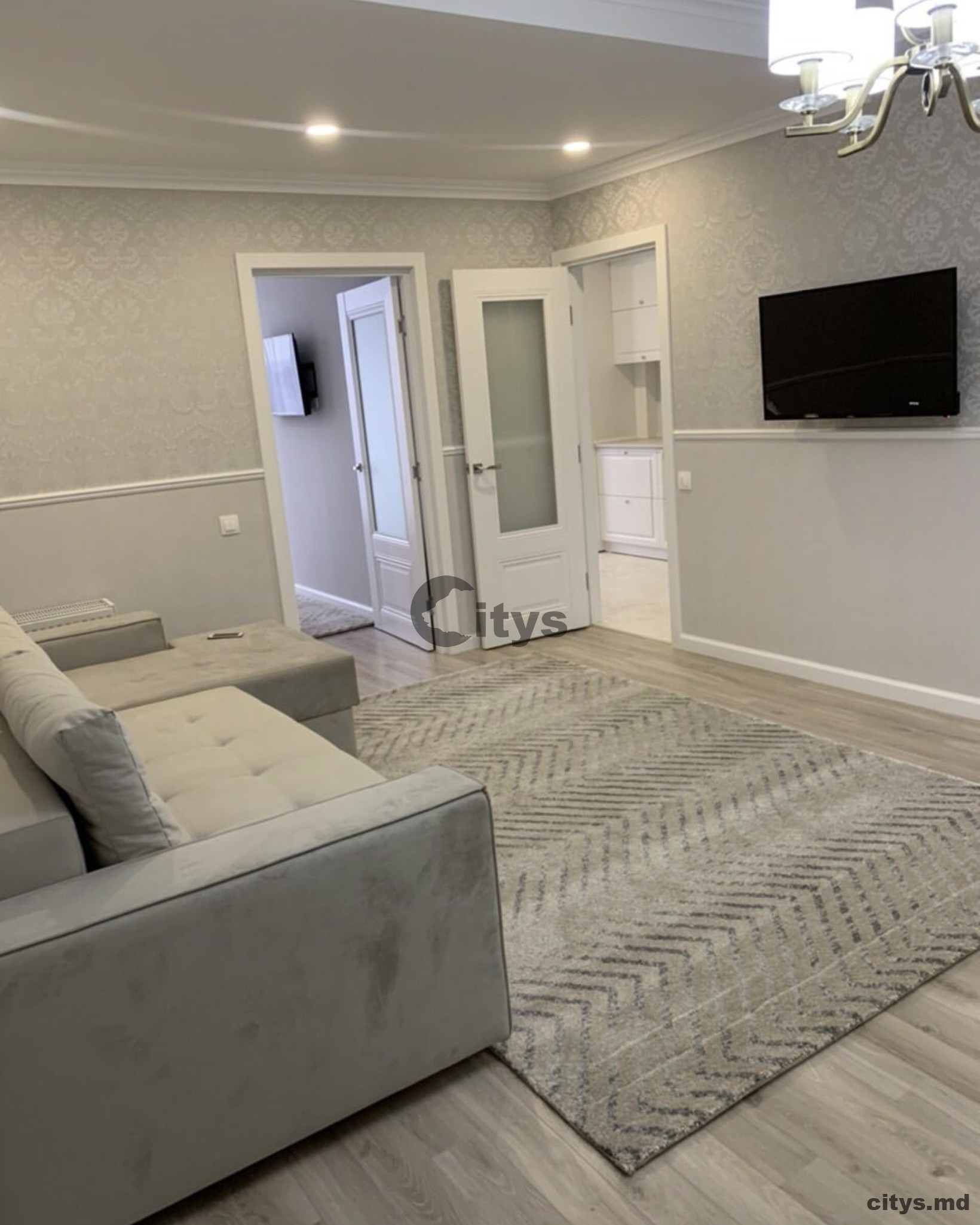 Сдается-2-х комнатная квартира, 55м²,Центр, Melestiu photo 0