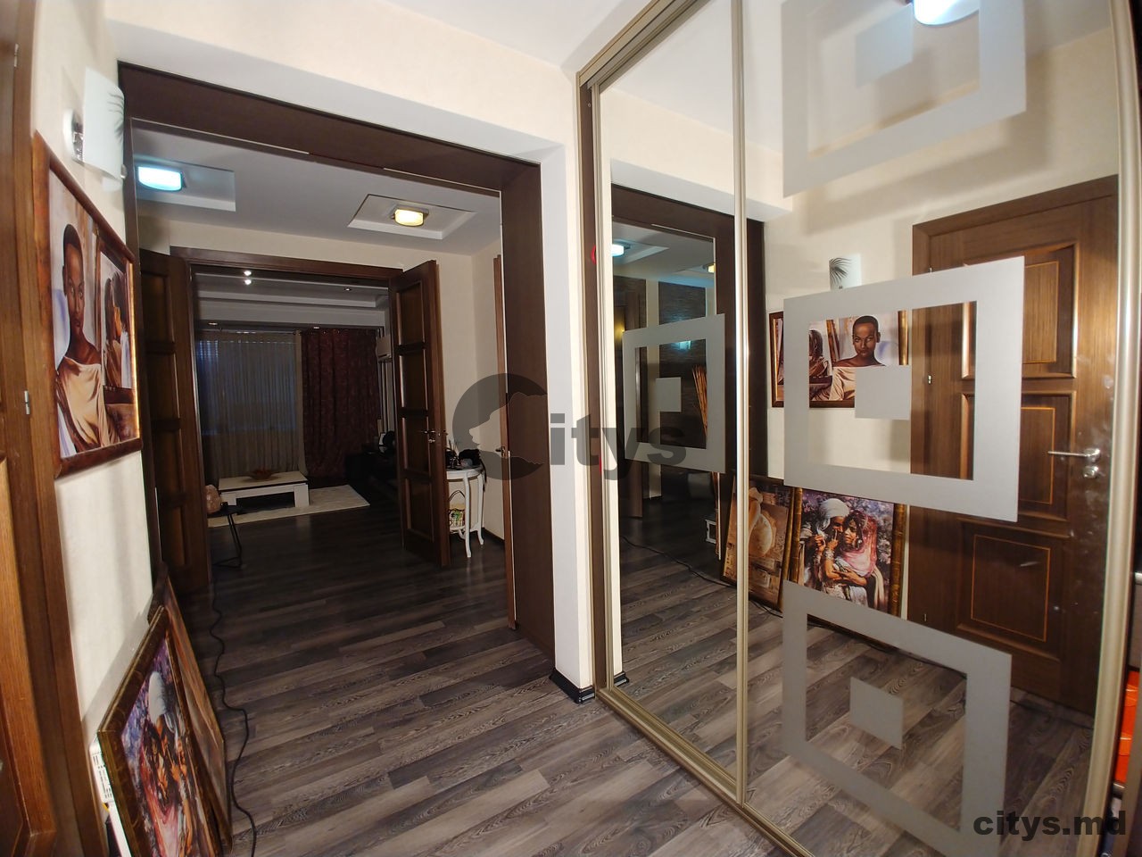 Apartament cu 2 camere, 78m², Riscani, bd. Renasterii Nationale photo 3