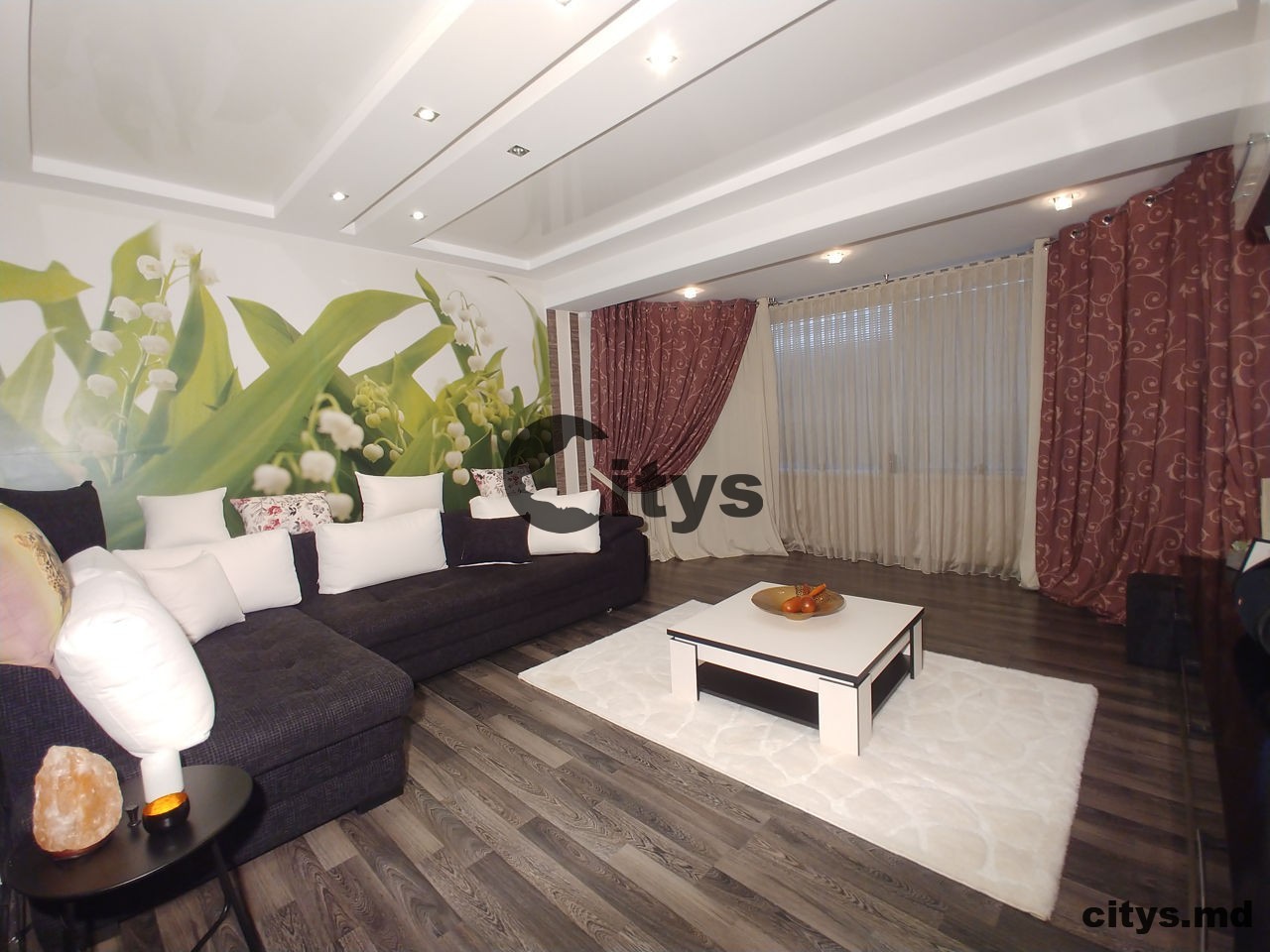 Apartament cu 2 camere, 78m², Riscani, bd. Renasterii Nationale photo 5