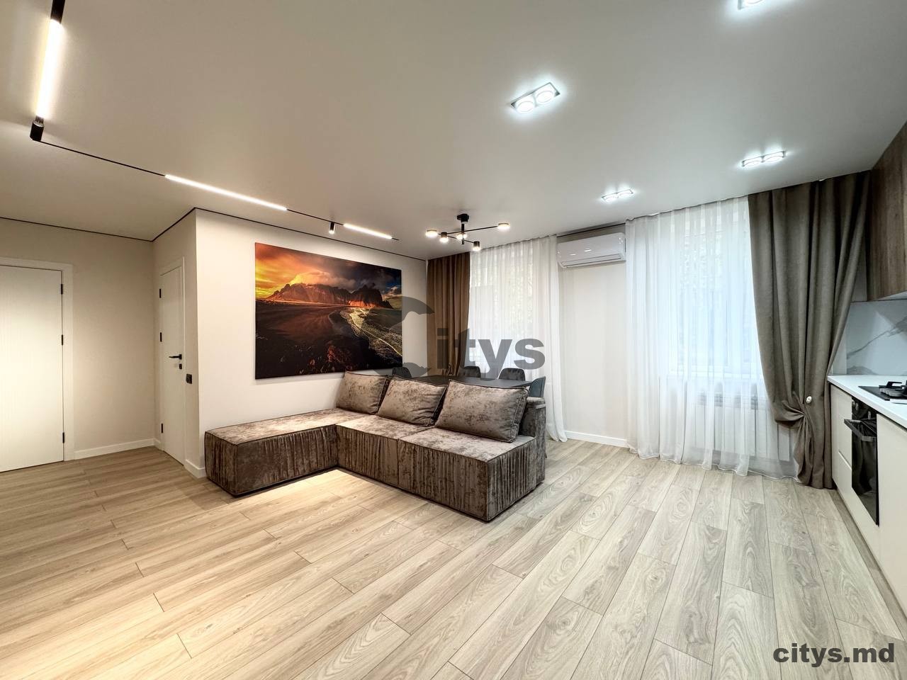 Apartament cu 2 camere, 56m², Ion Creangă photo 2 - citys.md Apartament cu 2 camere, 56m², Ion Creangă photo 1