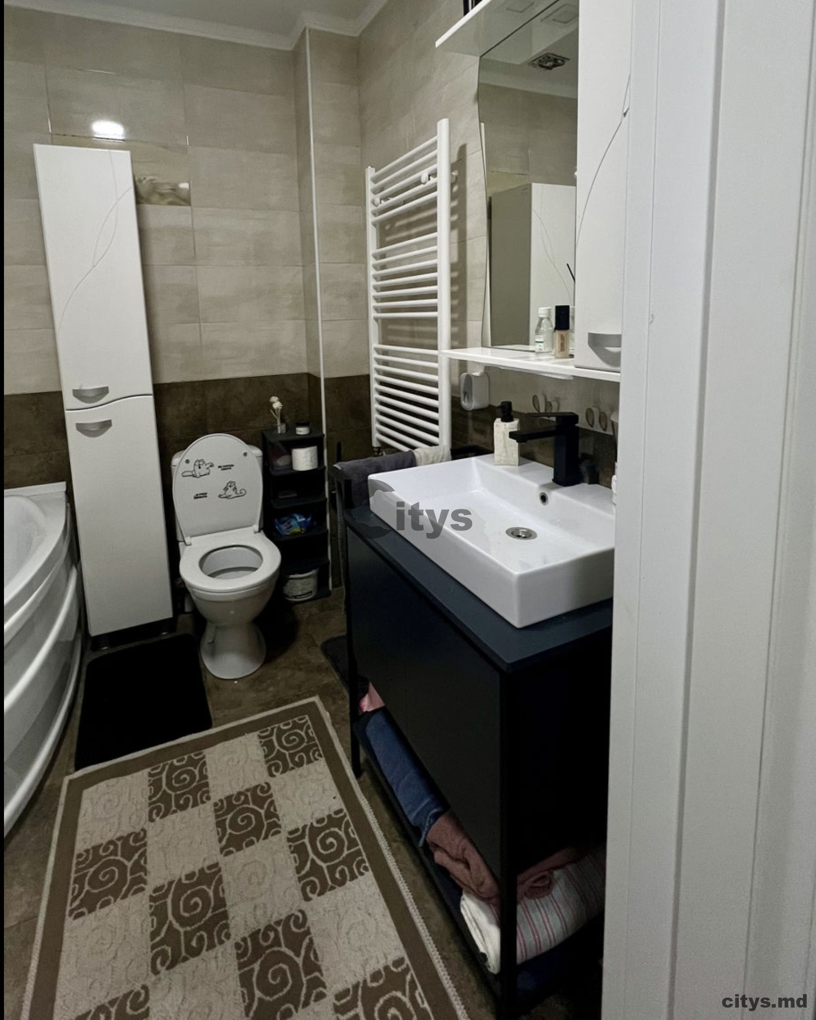 Chirie-Apartament cu 3 camere, 93m², Botanica,Nicolae Titulescu photo 3