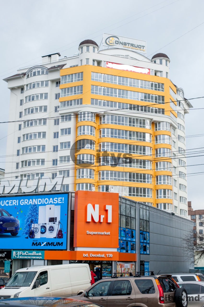 Apartament cu 2 camere, 71m², Botanica, bd. Decebal photo 3
