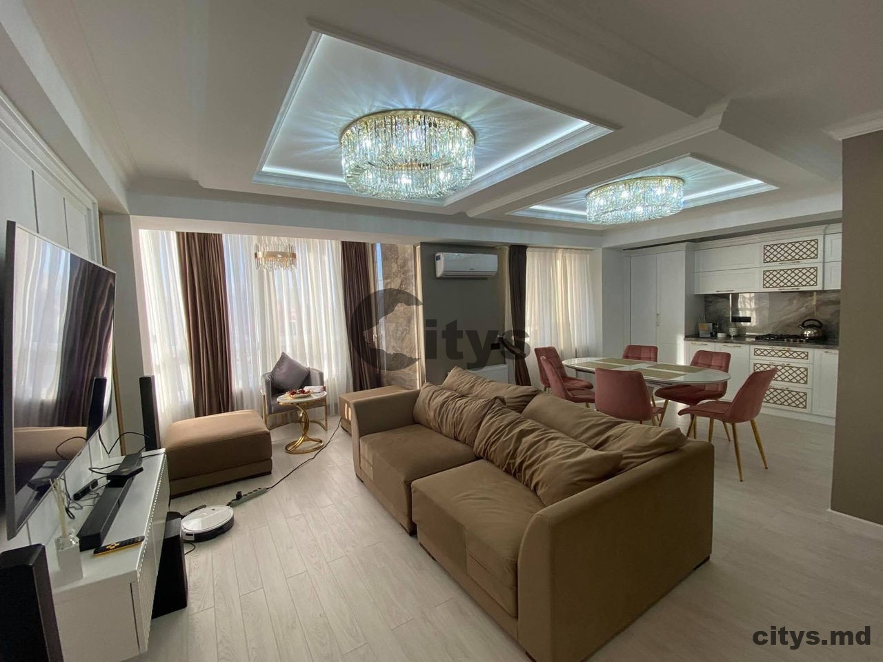 Apartament cu 1 cameră, Telecentru 62m², str. Nicolae Testemițanu photo 1 - citys.md Apartament cu 1 cameră, Telecentru 62m², str. Nicolae Testemițanu photo 0