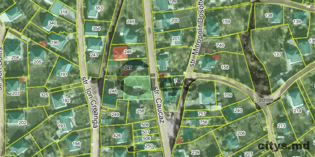 Teren  pentru construcții, Durlesti. Caucaz photo 1