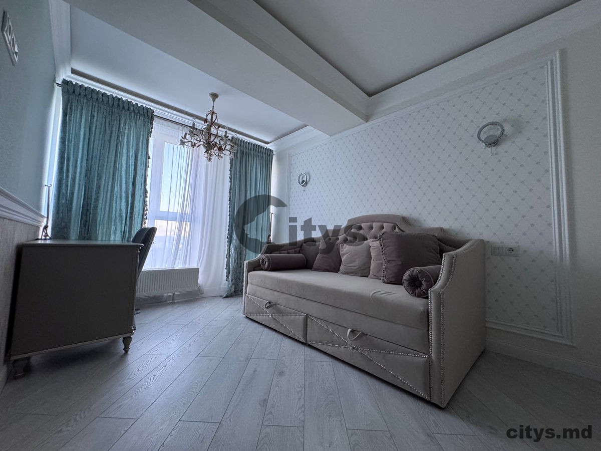 chirie-Apartament cu 2 camere, Botanica 84m², str. Constantin Vârnav photo 4