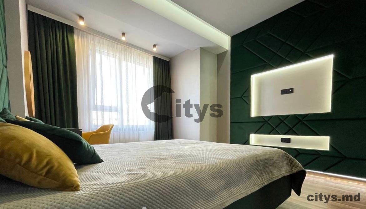 chirie-1 комнатная квартира, Riscani 63м², str. Bogdan Voievod photo 1