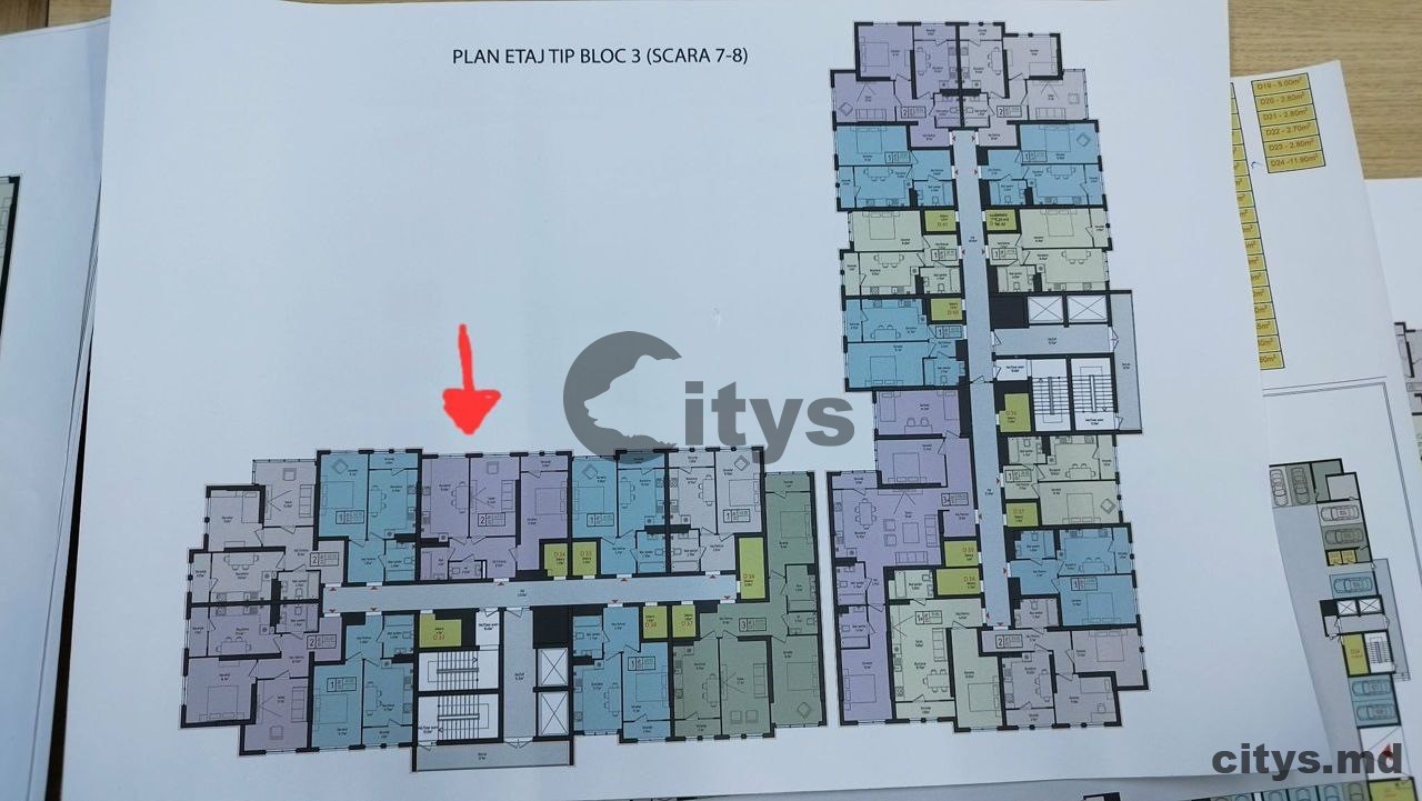 Apartament cu 2 camere, 67m², Botanica, Diminiții photo 3 - citys.md Apartament cu 2 camere, 67m², Botanica, Diminiții photo 2