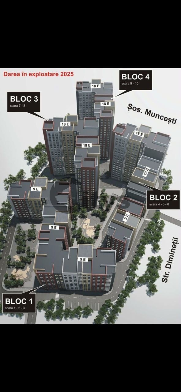 Apartament cu 2 camere, 67m², Botanica, Diminiții photo 7 - citys.md Apartament cu 2 camere, 67m², Botanica, Diminiții photo 6