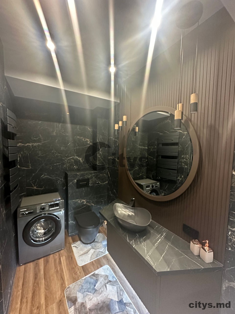 chirie-1 комнатная квартира, Riscani 63м², str. Bogdan Voievod photo 7