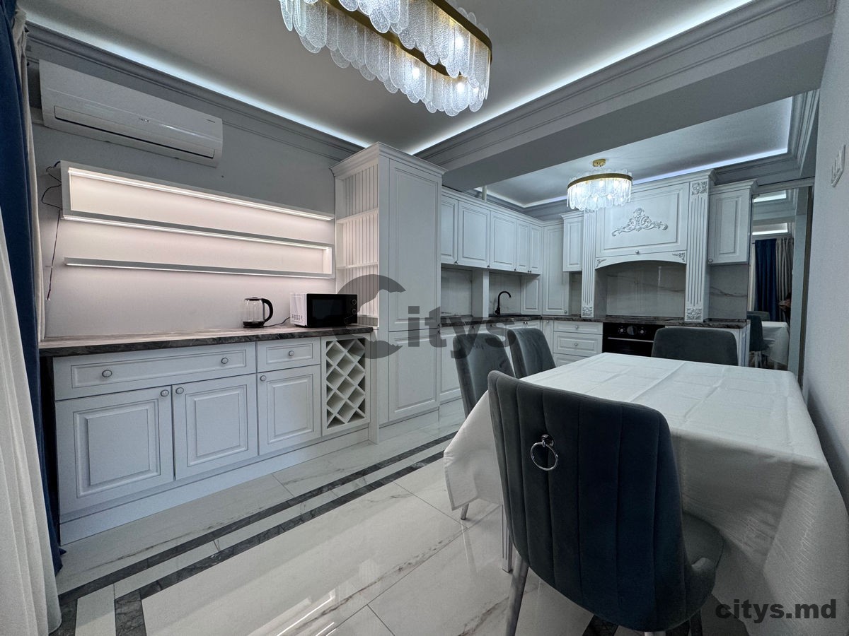 chirie-Apartament cu 2 camere, Botanica 84m², str. Constantin Vârnav photo 2