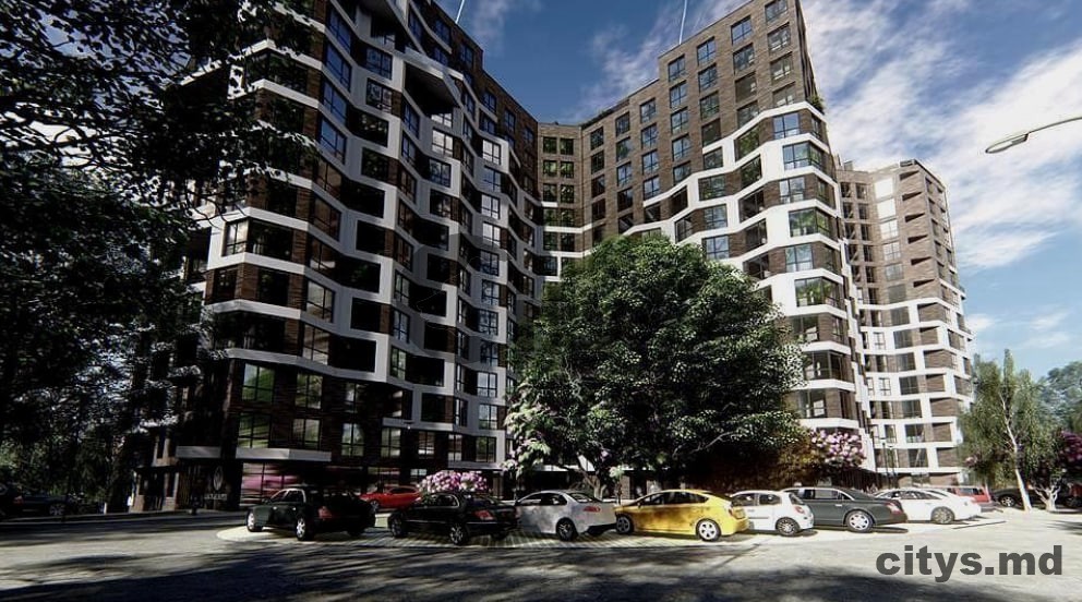 chirie-Apartament cu 2 camere, Centru 66m², Testemitanu photo 8