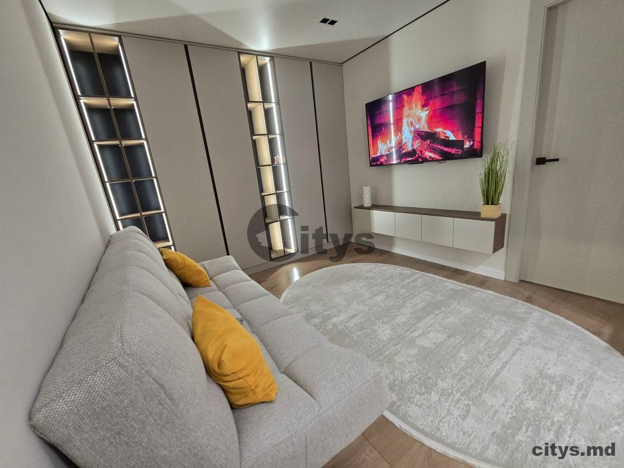 Apartament cu 2 camere, 55m², Riscani, Andrei doga photo 4