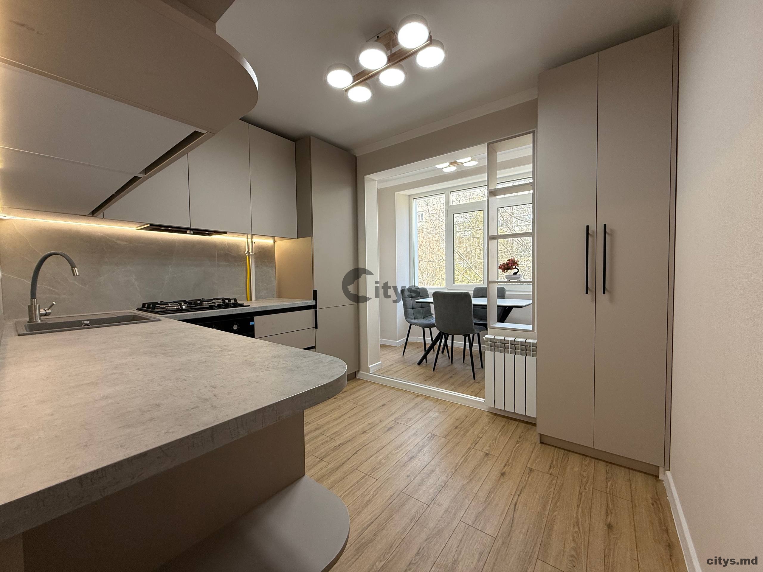 Apartament cu 2 camere, 56m², Botanica, Dacia photo 0