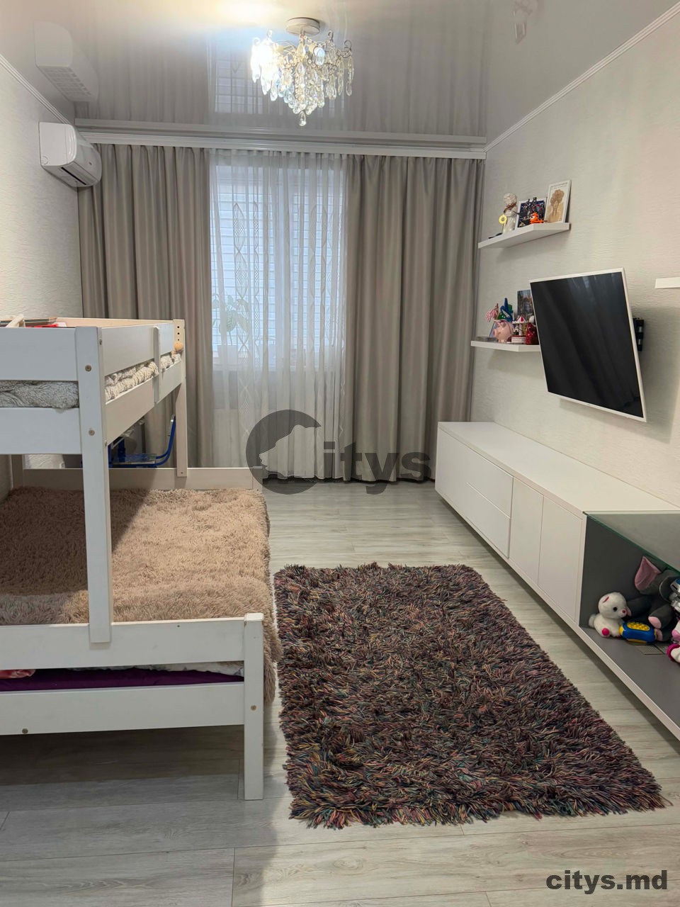 Apartament cu 2 camere, Botanica 60m², str. Așhabad photo 4