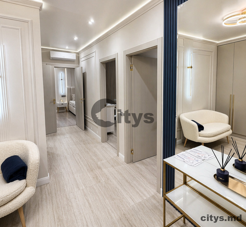 Apartament cu 2 camere, Riscani 69m², bd. Renasterii Nationale photo 6 - citys.md Apartament cu 2 camere, Riscani 69m², bd. Renasterii Nationale photo 5