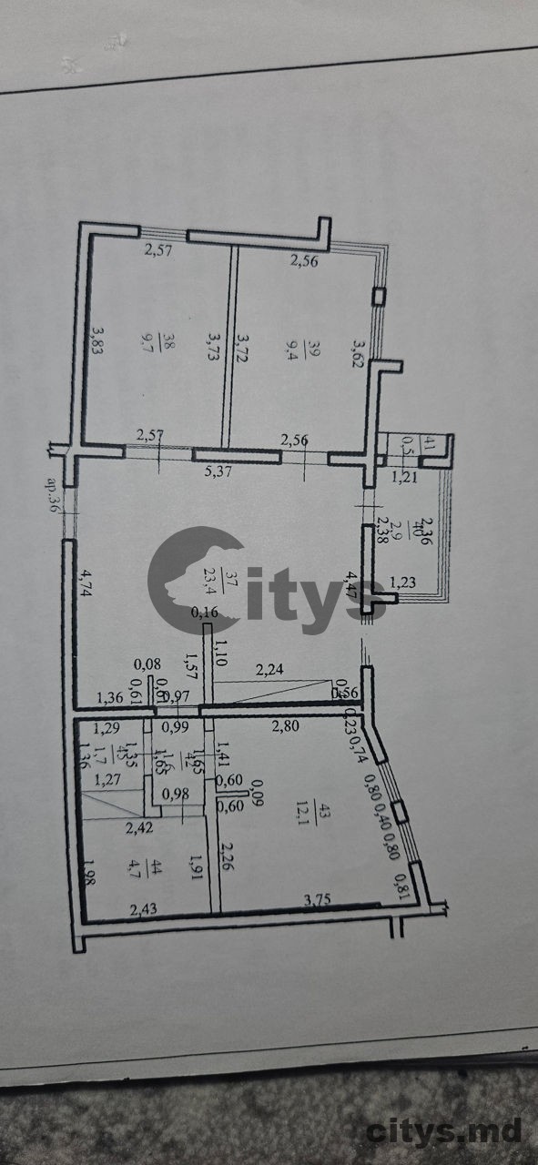 Apartament cu 3 camere, 68m², Ciocana, str. Mihail Sadoveanu photo 7