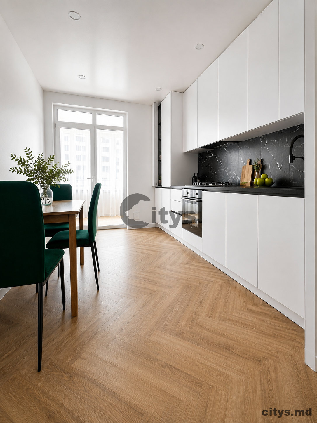 Apartament cu 2 camere, 73m², Buiucani, Vasile Lupu photo 1 - citys.md Apartament cu 2 camere, 73m², Buiucani, Vasile Lupu photo 0