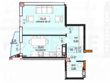Apartament cu 1 cameră, 38m²,Durlesti, Nicolae Dimo photo