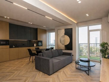 chirie-Apartament cu 1 cameră, Riscani 70m², bd. Renașterii Naționale photo