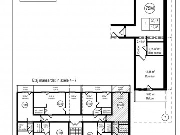 Apartament cu 1 cameră, 35m², Sculeni, Каля Ешилор photo